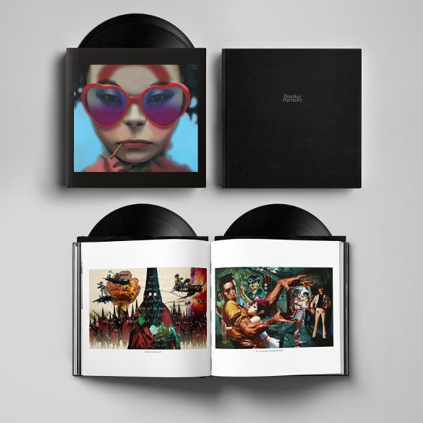 Gorillaz - Humanz: Edición Deluxe [Contenido explícito] (Libro de tapa dura) [Importación] (2 LP) [Vinilo]