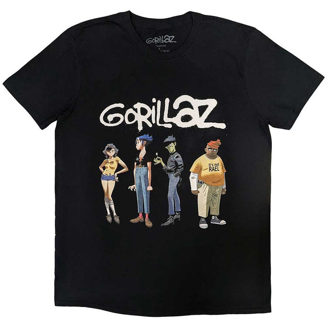 Gorillaz - Spray Logo Group [T-Shirt]