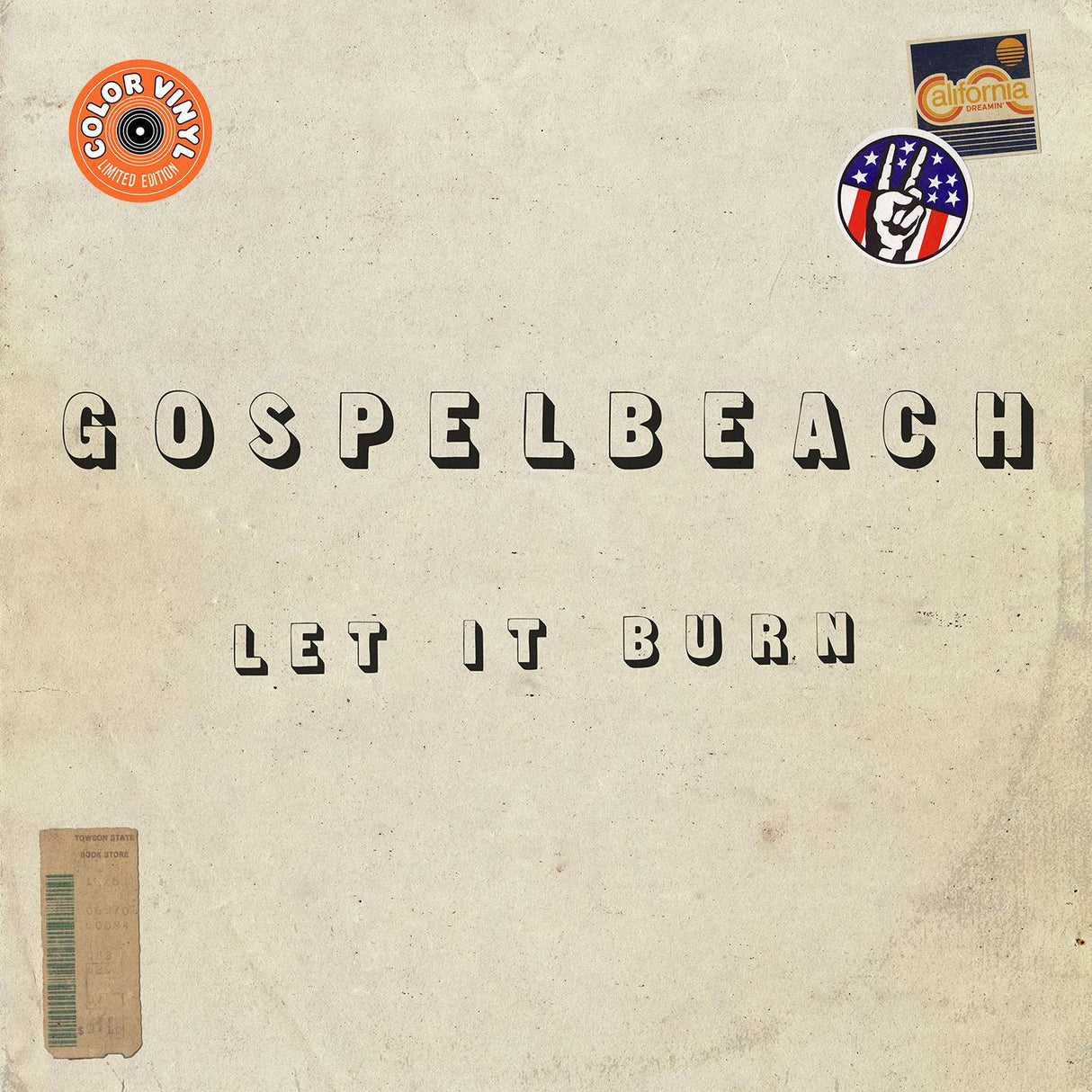 GospelbeacH - Let it Burn (VINILO VERDE TRANSPARENTE) [Vinilo]