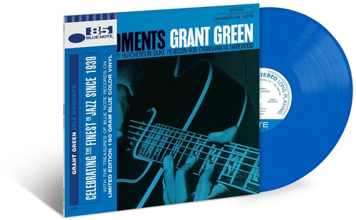 Grant Green - Idle Moments (Indie Exclusive, Limited Edition,180 Gram Blue Colored Vinyl) [Vinyl]