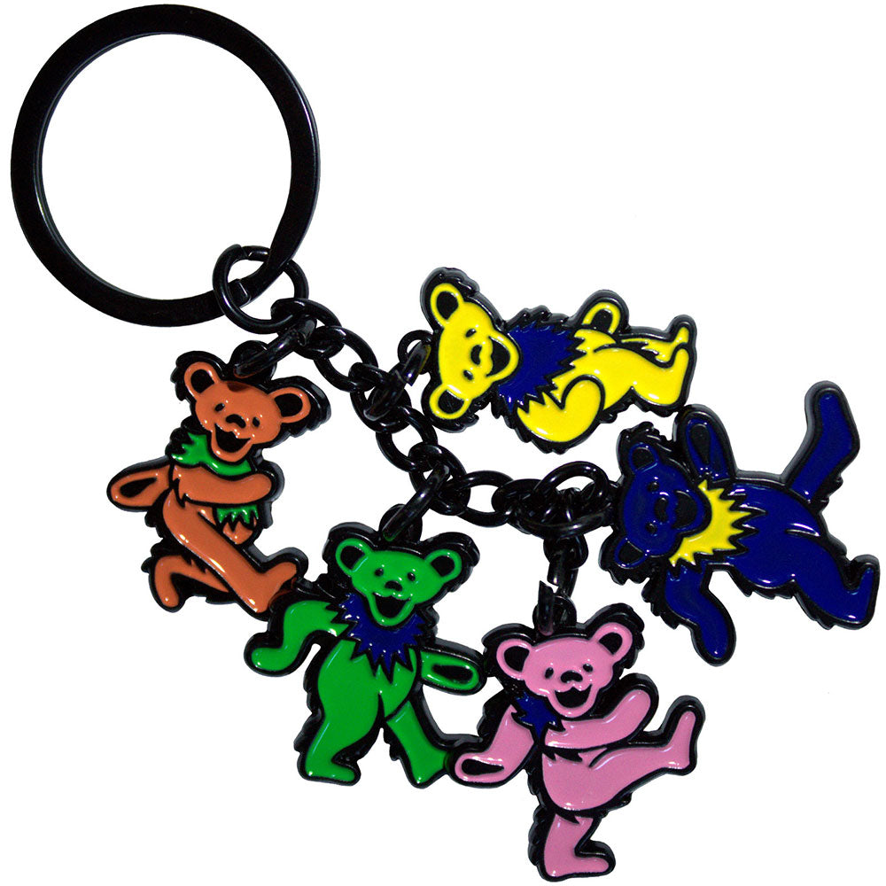 Grateful Dead Dancing Bears Charms [Keychain]
