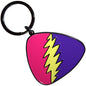 Grateful Dead Pink/Purple Plectrum [Keychain]