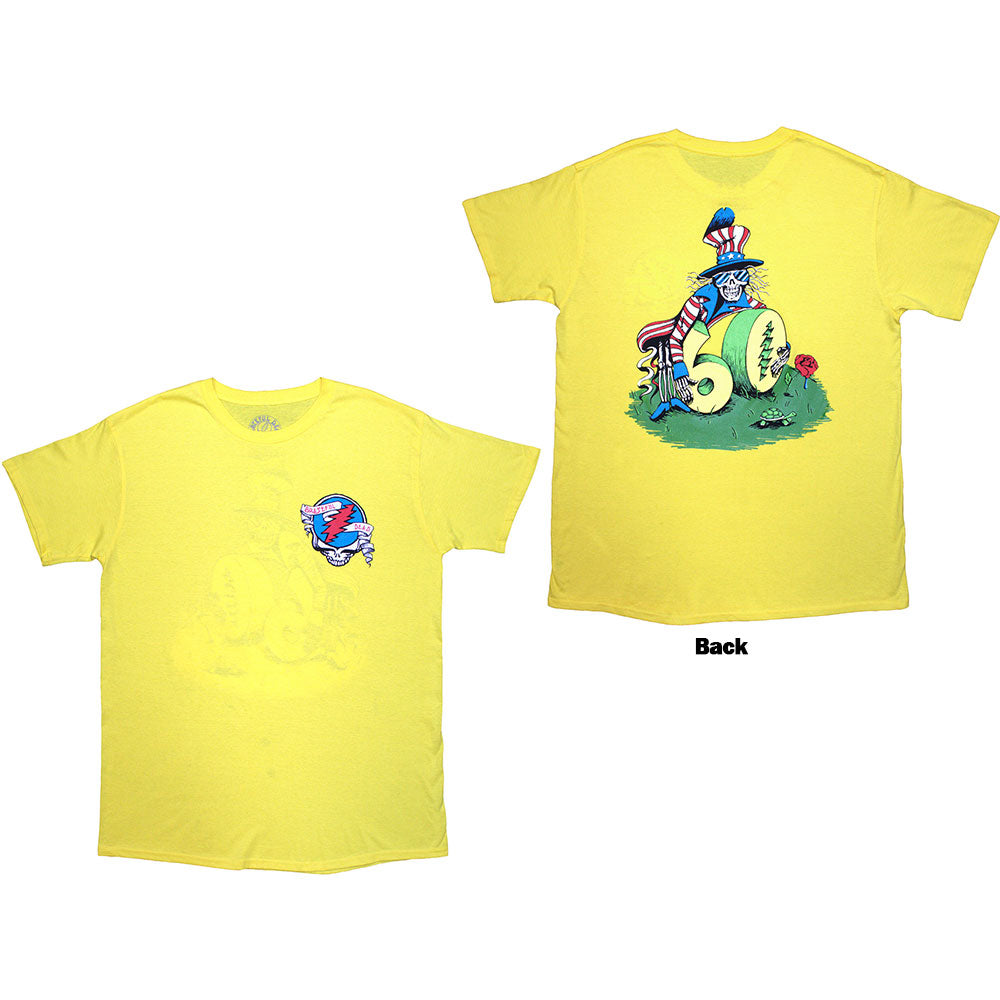 Grateful Dead Rose Pose Yellow [T-Shirt]