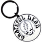 Grateful Dead Steal Your Face Mono Black [Keychain]