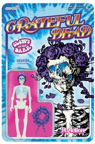 Super7 - Grateful Dead ReAction Figure Wave 1 - Bertha (Glow In The Dark) (Collectible, Figure, Action Figure) [Action Figure]