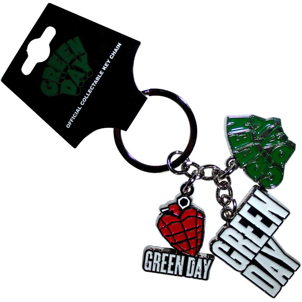 Green Day Logo Charms [Keychain]