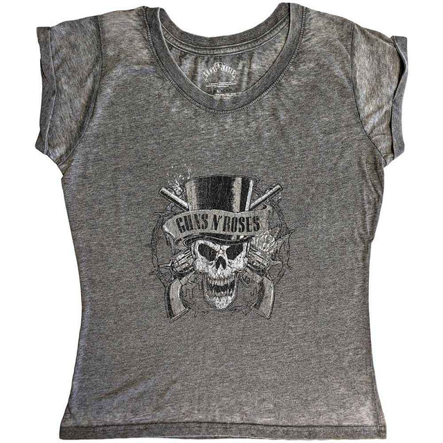 Guns N' Roses - Faded Skull [Short Sleeve Tee]