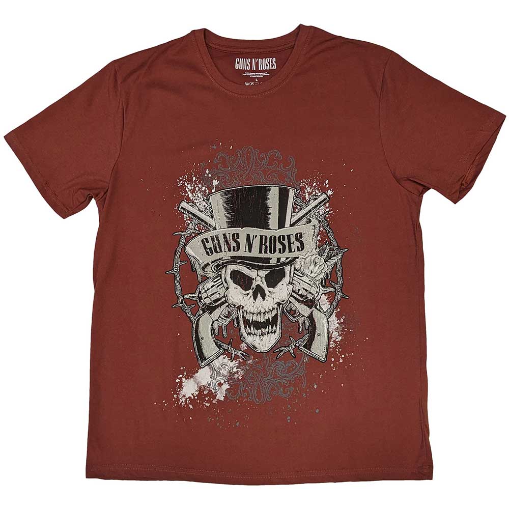 Guns N' Roses - Faded Skull [Camiseta]