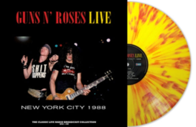 Guns N' Roses - Live: New York City 1988 (180 Gram Splatter Vinyl) [Import] [Vinyl] - Paladin Vinyl