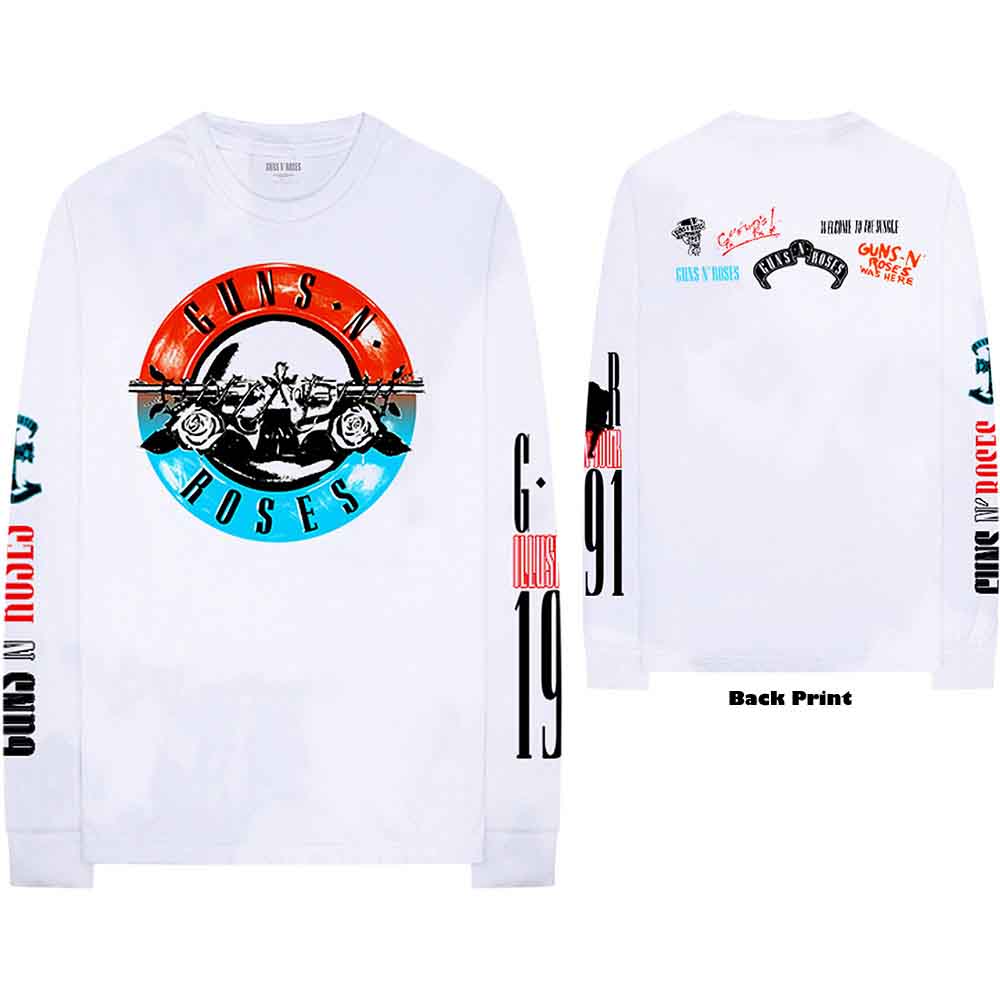 Guns N' Roses - Camiseta con el logotipo de motocross [L/S]