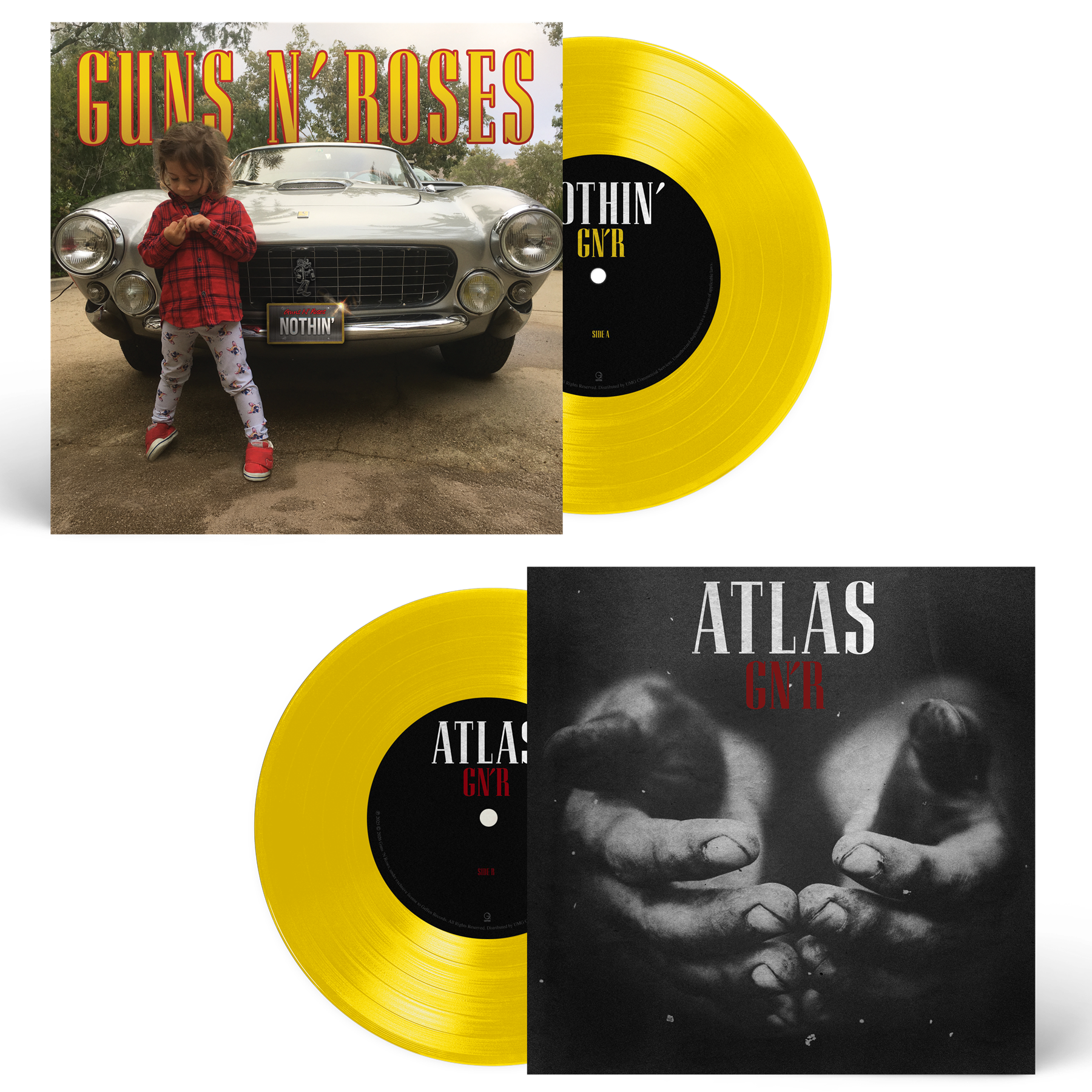 Nothin' / Atlas [Canary Yellow 7" Single] [Vinyl]