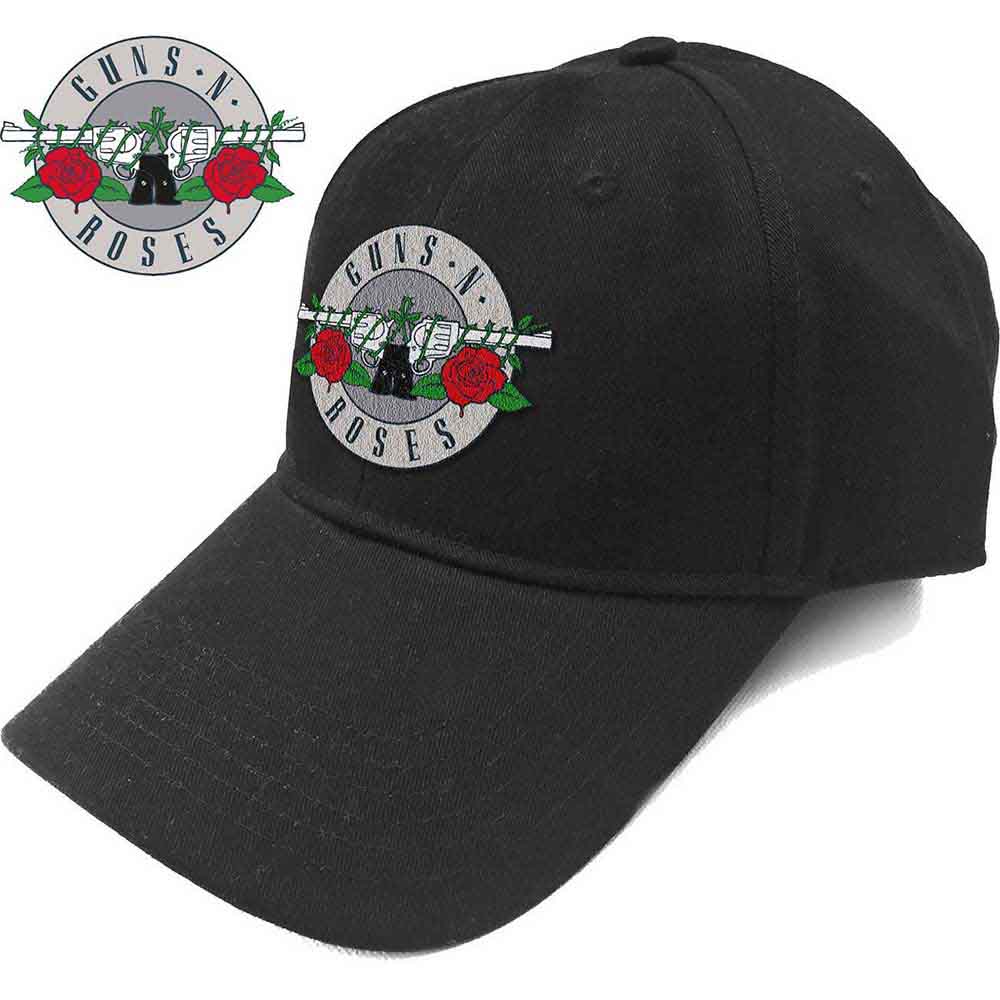 Guns N' Roses - Logotipo del círculo plateado [Gorra]