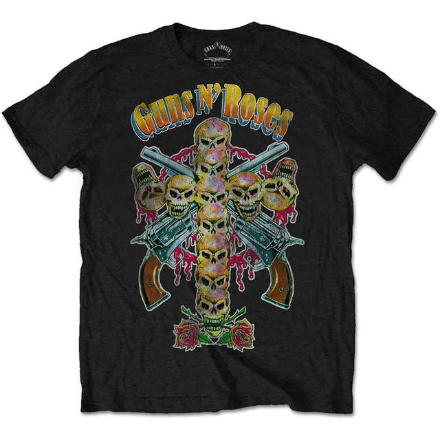 Guns N' Roses - Skull Cross 80s [T-Shirt]