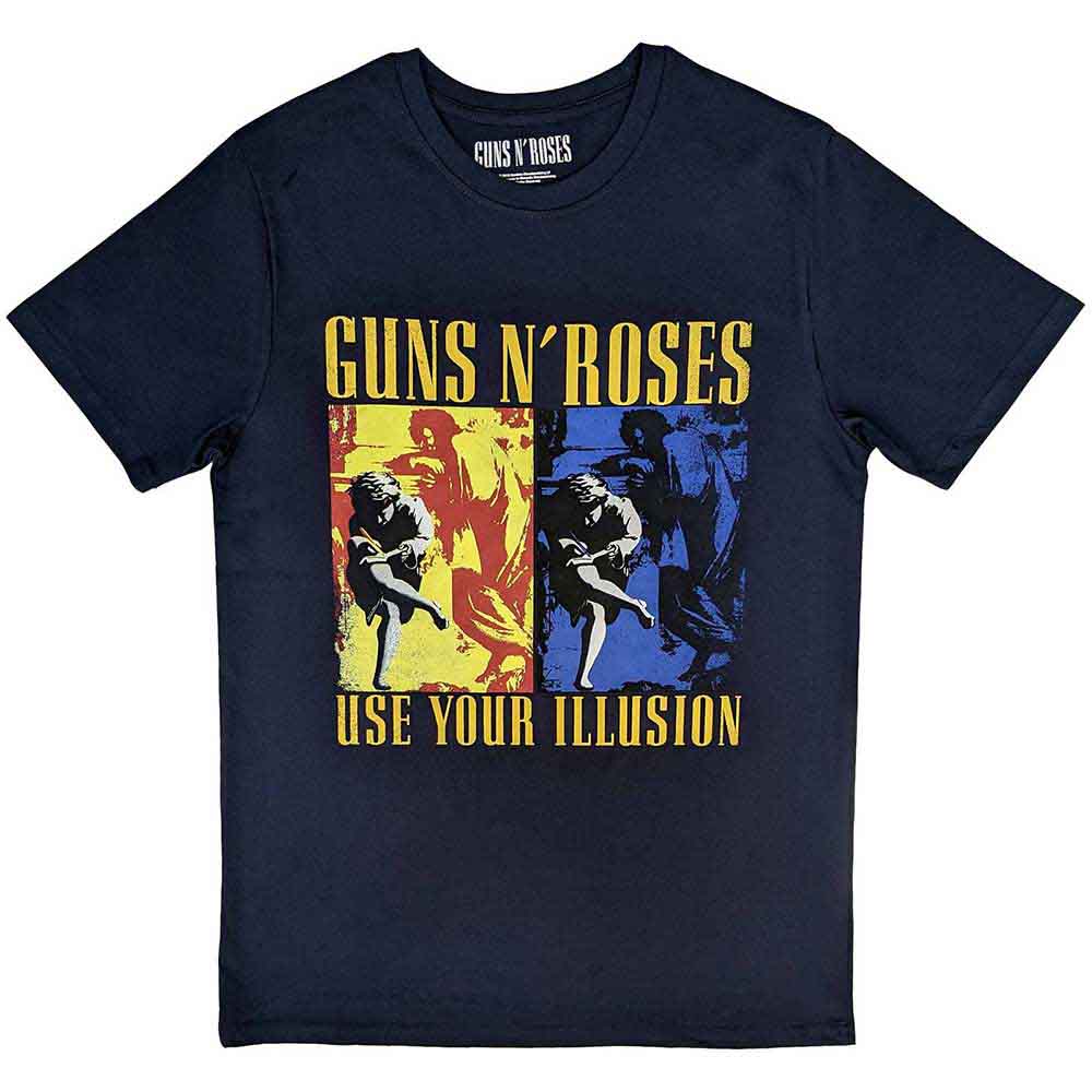Guns N' Roses Use Your Illusion Navy [T-Shirt]