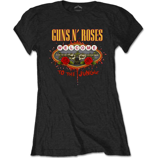 Guns N' Roses - Bienvenidos a la jungla [Camiseta de manga corta]