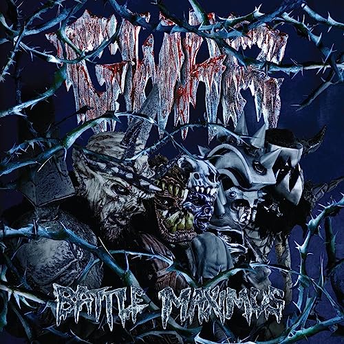 GWAR Battle Maximus (10th Anniversary Edition) (CRYSTAL BLUE WITH DARK BLUE SWIRL VINYL) Vinyl - Paladin Vinyl