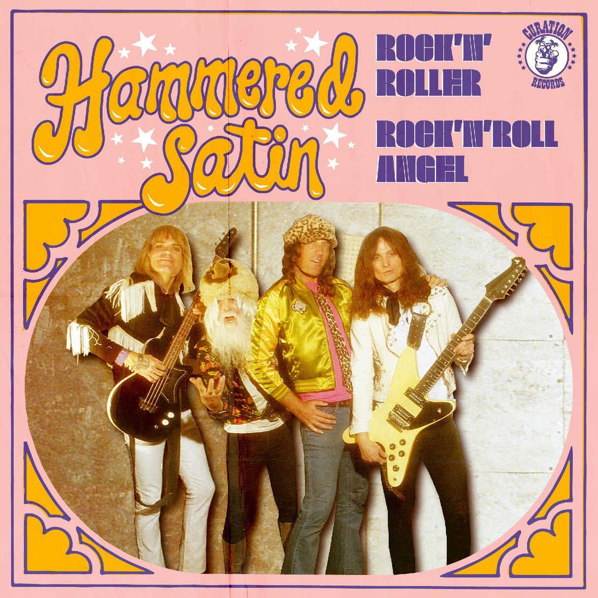 Hammered Satin - Rock N Roller / Rock N Roll Angel [Vinyl]