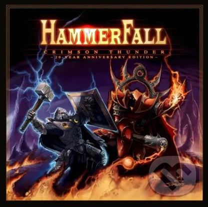 Hammerfall - Crimson Thunder: Edición del 20.º aniversario (vinilo de color, plateado) (2 LP) [Vinilo]