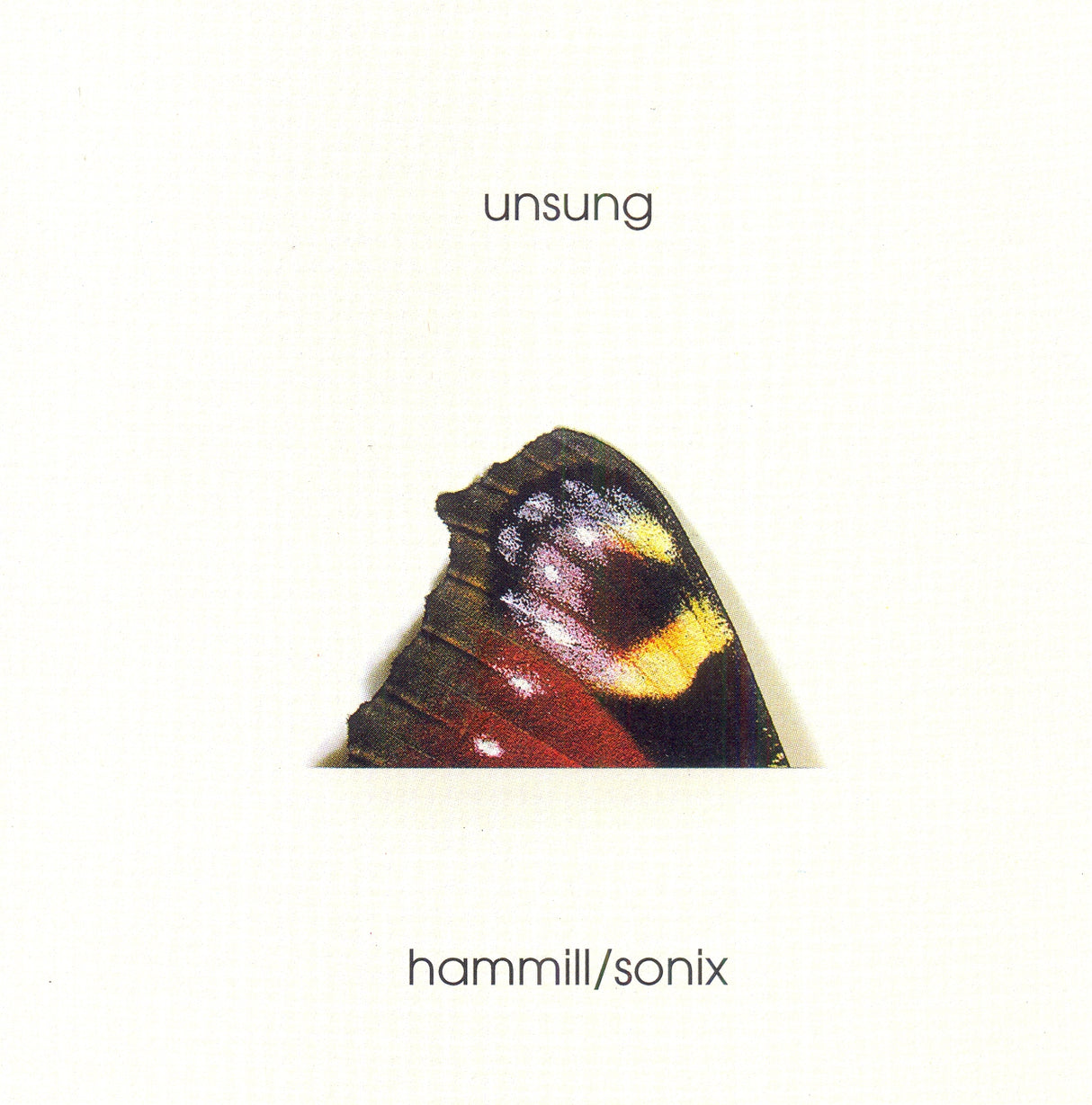 Hammill/Sonix - Unsung [CD]