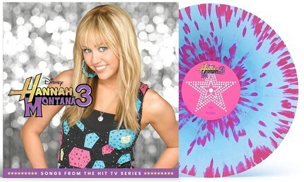 Hannah Montana 3 (Original Soundtrack) ("Pretty In Pink" Splatter Colored Vinyl) [Vinyl]