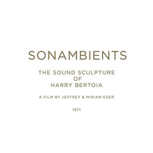 Sonambients: The Sound Sculpture Of Harry Bertoia [CD]