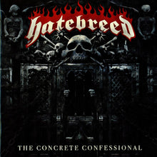 Hatebreed - The Concrete Confessional (vinilo de color, vinilo transparente, rojo, salpicado) [vinilo]