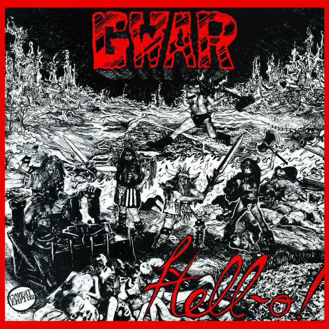 GWAR - Hell-O! (36.º rojo/salpicaduras transparentes) [Vinilo]