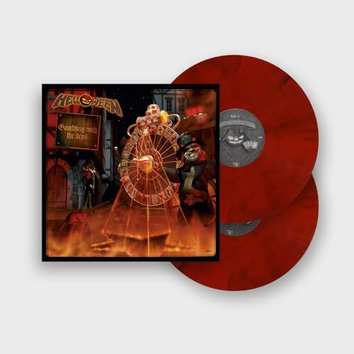 Helloween - Gambling With The Devil (red opaque/ orange/ black marbled vinyl) [Vinyl]