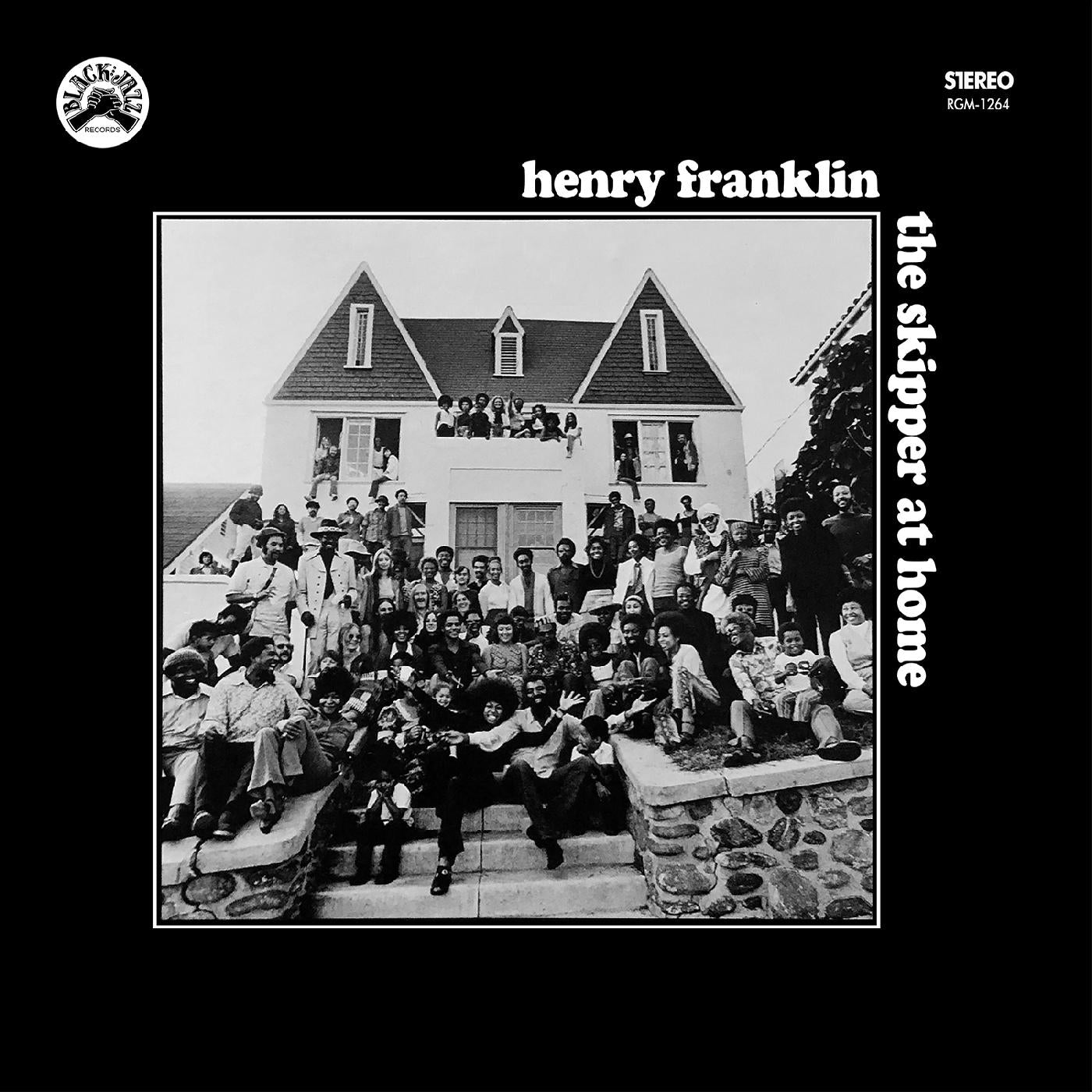 Henry Franklin - The Skipper At Home - Remastered (Blue With Black Swirl Vinyl) [Vinyl]