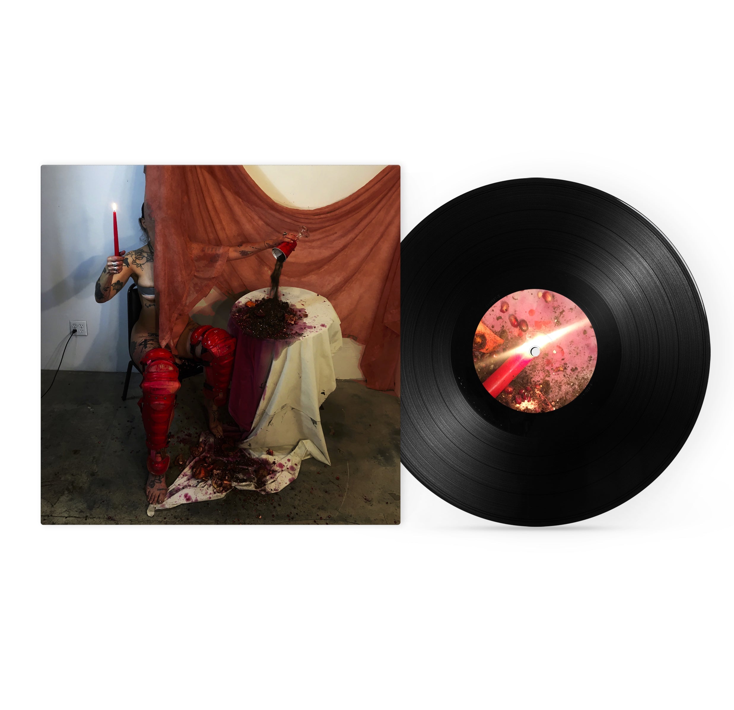 HIDE - 'SPIT OR SWALLOW EVERY SOUL WILL TASTE DEATH' LP + 7"