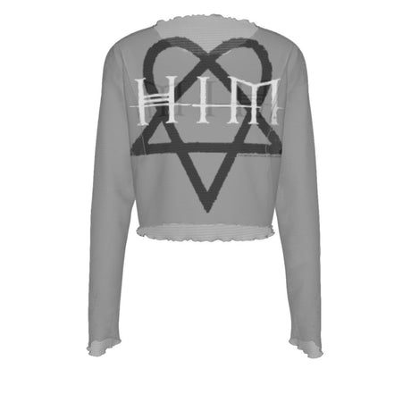 Him Women's Mesh Long Sleeve Top