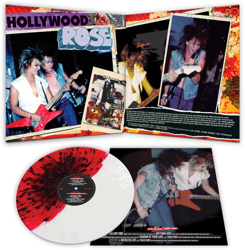 Hollywood Rose - The Roots Of Guns N' Roses (Vinilo de color, salpicadura roja y blanca, edición limitada, remezclas) [Vinilo]