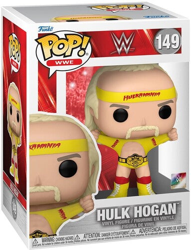 Hulk Hogan - Funko POP! WWE: Hulkamania Hulk Hogan with Belt (Vinyl Figure, Collectible) [Action Figure]