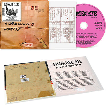 Humble Pie - As Safe as Yesterday Is (Remastered, Bonus Tracks, Reissue) [CD]