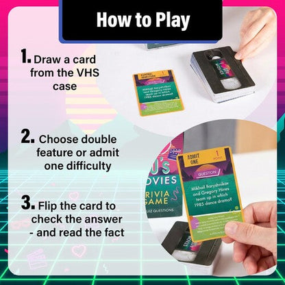 I Love 80s Movies Trivia Card Game (Card Game) [Games]