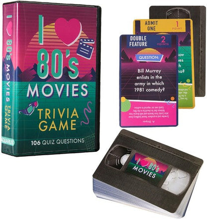 I Love 80s Movies Trivia Card Game (Card Game) [Games]