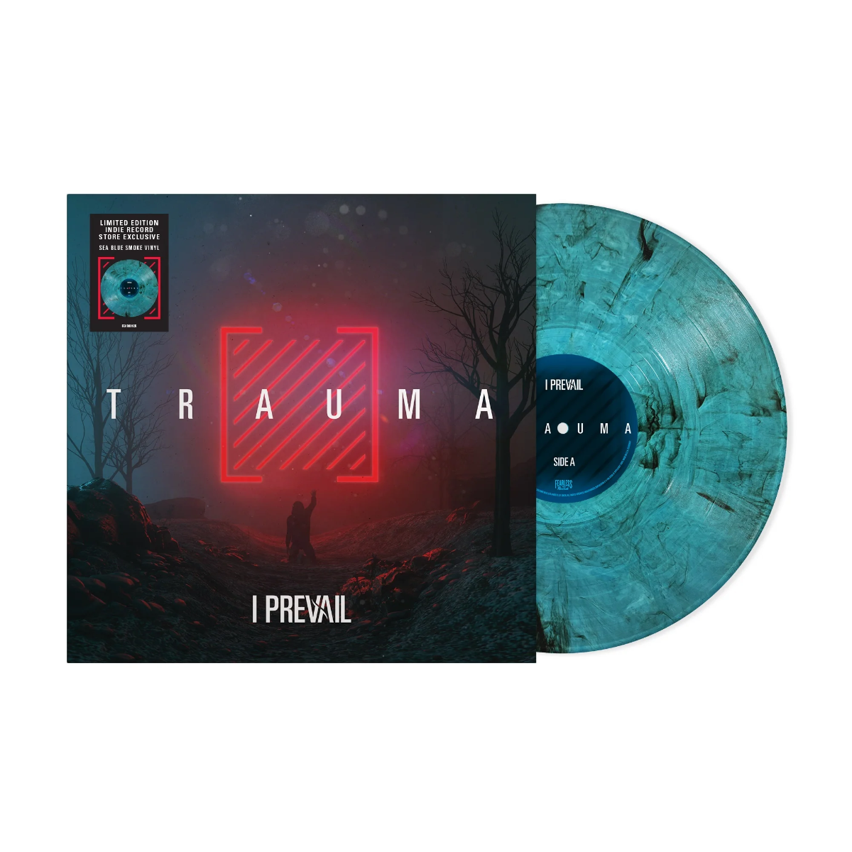 I Prevail - TRAUMA [Explicit Content] ( Indie Exclusive, Limited Edition, Colored Vinyl, Sea Blue Smoke) [Vinyl]