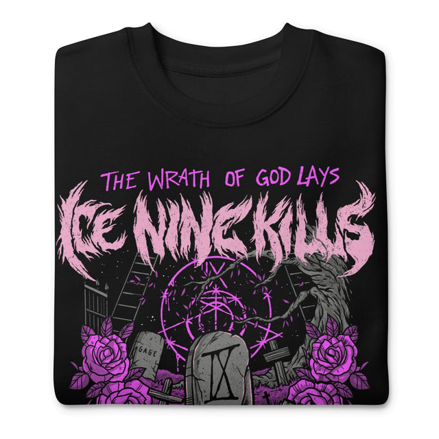 Ice Nine Kills Purple Wrath Jumbo Print Sweatshirt