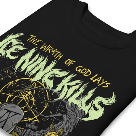 Ice Nine Kills Yellow Wrath Jumbo Print Sweatshirt