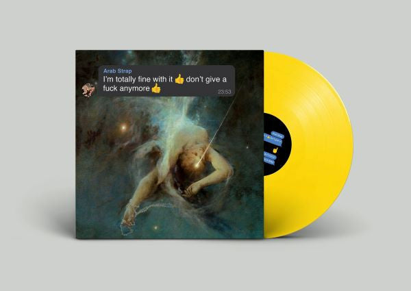 Arab Strap - I'm totally fine with it don't give a fuck anymore [IEX Emoji Yellow] [Vinyl]