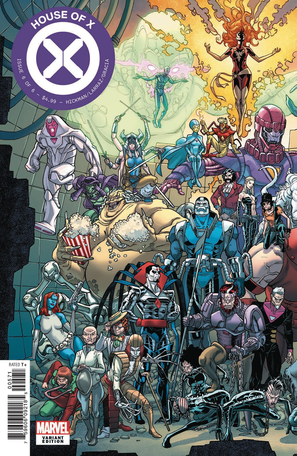 HOUSE OF X #6 E (OF 6) Javi GARRON CONNECTING Variant (10/02/2019) Marvel