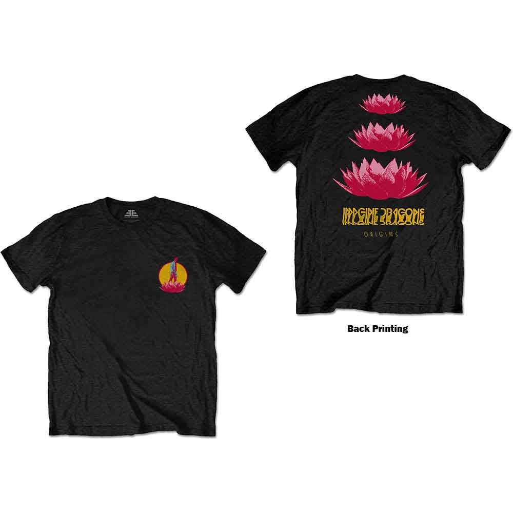 Imagine Dragons - Camiseta con el logotipo en forma de triángulo