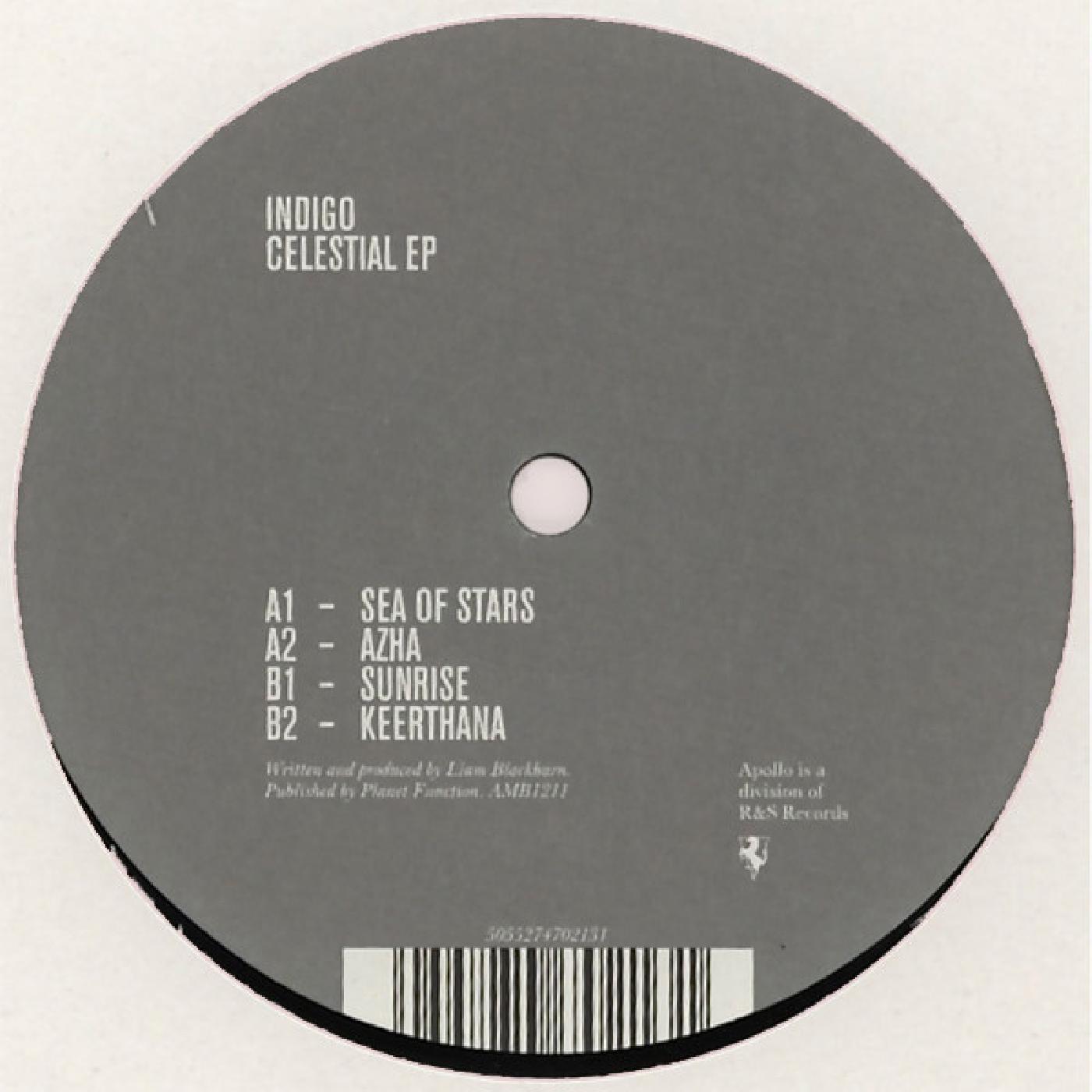 Indigo - Celestial EP 12" [Vinyl] - Paladin Vinyl