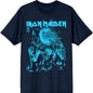 Iron Maiden 50 Life After Death Flames Blue [T-Shirt]