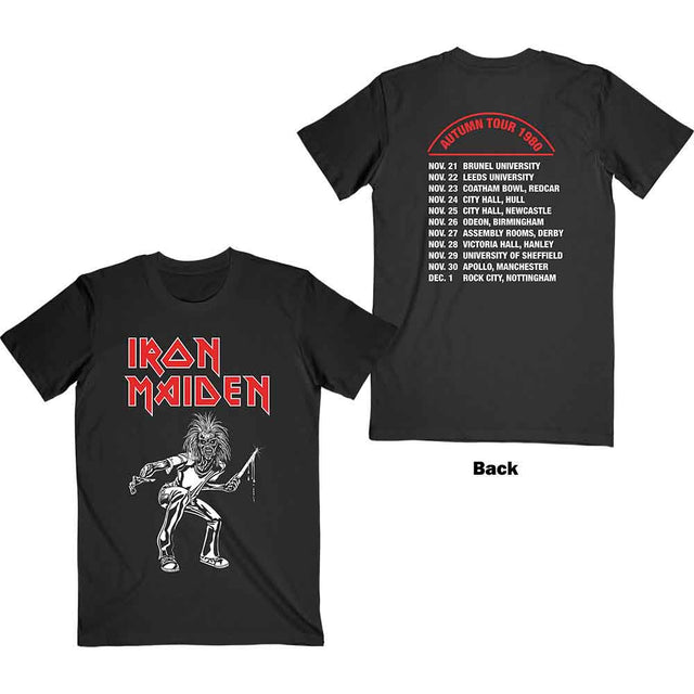 Iron Maiden Autumn Tour 1980 T-Shirt