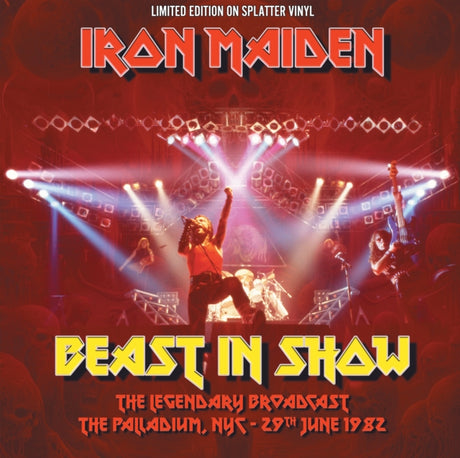 Iron Maiden - Beast In Show: Palladium NYC 1982 (vinilo salpicado de rojo y naranja) [Importación] [Vinilo]