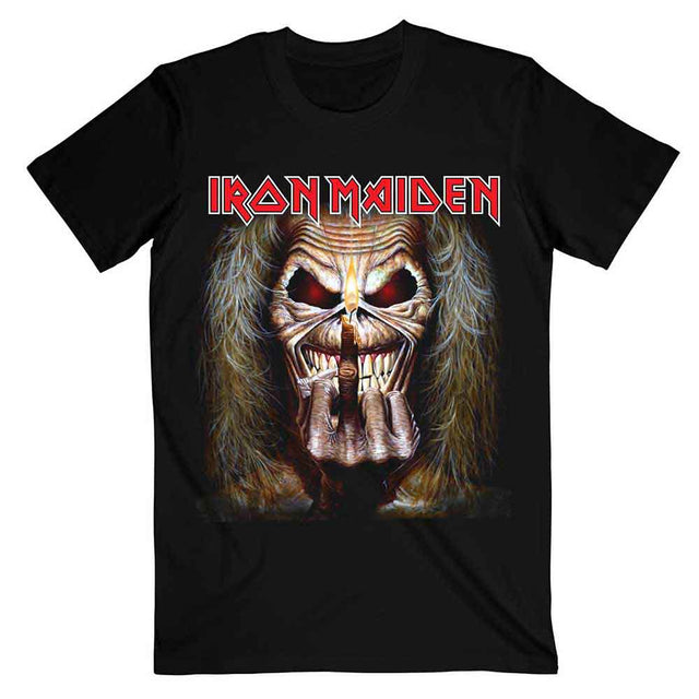 Iron Maiden Eddie Candle Finger T-Shirt
