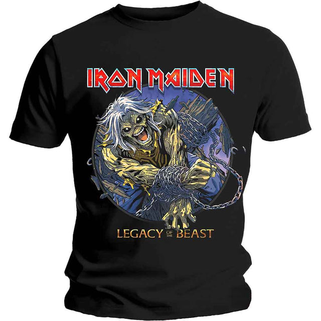 Iron Maiden - Camiseta con el legado de Eddie Chained