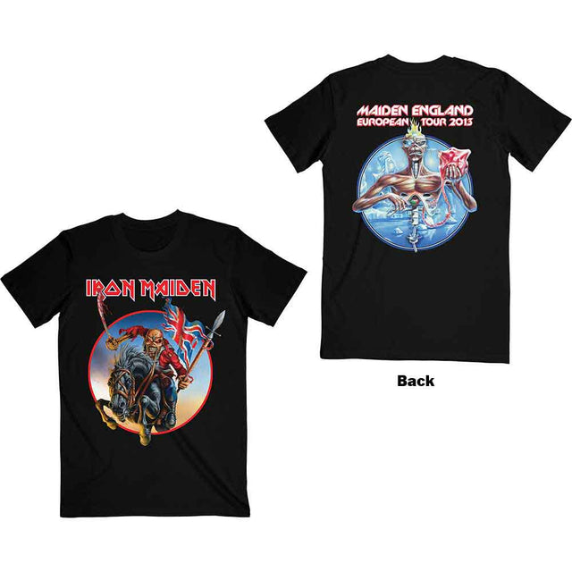 Camiseta de Iron Maiden - Gira europea