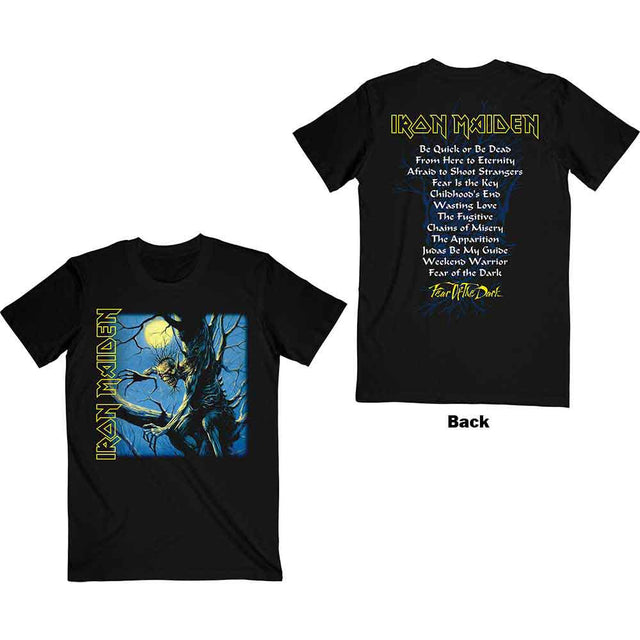 Iron Maiden - Fear of the Dark Album Tracklisting [T-Shirt]